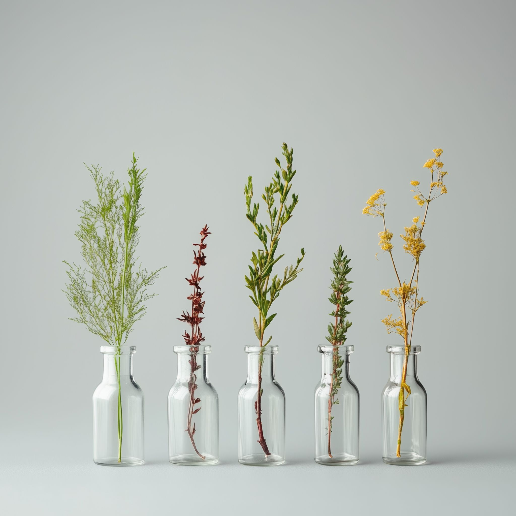 Les plantes.